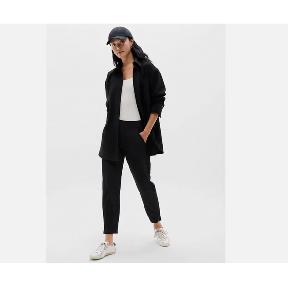 Athleta Pants - Athleta NWT Brooklyn Ankle Pant Black Plus Sz 24 Pull On Active Lightweight City